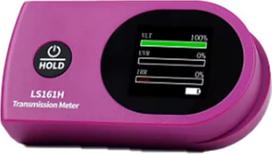 Tint Meter Tser Tester Saulės plėvelės perdavimo matuoklis UV IR VLT Saulės langų plėvelės testas LS161H (TSER)