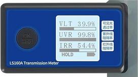 Tönungsfilmtester, automobilinis saulės spindulių plėvelės testeris Transmisijos matuoklis Messen VLT UV blokavimo atmetimo koeficientas LS160 LS160A für Autofenster-UV-Lichttests (LS160A)