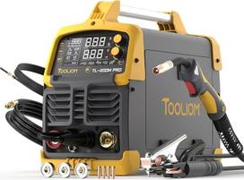 TOOLIOM 200A MIG suvirinimo aparatas 4-in-1 MIG/Flux-MIG/Lift TIG/Bar suvirinimo aparatas 230V aliuminio suvirinimo aparatas, suderinamas su ritės pistoletu