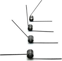 Torsioninė spyruoklė, 2 dalių V formos spyruoklė, 2,5 vielos skersmens sukimo spyruoklė, maža sukimo spyruoklė, spyruoklė į plaukus, 9 ratai 180 laipsnių, 16 x 2,5 mm (spalva: 9 ratai 180 laipsnių, dydis: 16 x 2,5 mm)