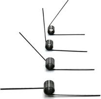 Torsioninė spyruoklė, 2 vnt., V formos spyruoklė, 2,0 vielos skersmens, maža sukimo spyruoklė, 3 ratai 60 laipsnių, 20 x 2,0 mm (spalva : 3 ratai 120 laipsnių, dydis : 18 x 2,0 mm)