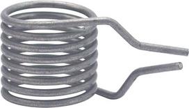 Torsioninė spyruoklė, sukimo spyruoklė, 1,0 mm vielos skersmuo, smūginė spyruoklė, 5 vnt., vieno dydžio (spalva : 50 vnt., dydis : pakuotė po 1 vnt.)