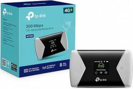 TP-Link M7450 4G+ Cat6 Tragbares WLAN, mobiler WLAN-Hotspot funktioniert bis zu 15 Stunden, Wohnwagen, Reise-4G-Router, SD-Kartenslot, entsperrtes LTE-Advanced MiFi, Teilen Sie bis zu 32 Geräte