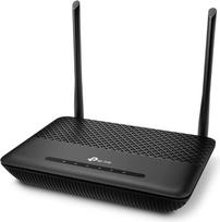 TP-Link TD-W9960v WLAN telefonijos VDSL DSL modemas maršrutizatorius (300Mbps 2,4 GHz dažniu, VDSL vektorius 100Mbps, suderinamas su "Telekom/1&1/Vodafone/O2", DECT bazė ir medijos serveris, skirtas tik Vokietijai) Juodas