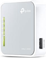 TP-Link TL-MR3020 N300 WLAN Nano mobilusis maršrutizatorius (300Mbit/s 2,4GHz, nešiojamasis, 3G/4G maršrutizatorius, prieigos taškas, WISP, prieigos taškas, kartotuvas, tiltas, spausdinimo, medijos, FTP serveris), pilkos spalvos