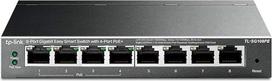 TP-LINK TL-SG108PE 8 prievadų "Gigabit Easy Smart" komutatorius su 4 PoE prievadais (žiniatinklio vartotojo sąsaja)