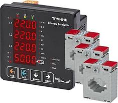 TPM-01 Energijos analizatorius- multimetras 3P&4W (Spalva: 3CT 50A)