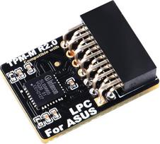 TPM2.0 modulis LPC 14 kontaktų modulis su "Infineon" SLB9665, skirtas ASUS pagrindinei plokštei, suderinamas su TPM-M R2.0