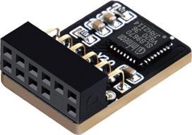 TPM2.0 modulis TPM SPI 12 kontaktų modulis su "Infineon SLB 9670", skirtas "Gigabyte" pagrindinei plokštei