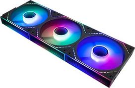 TR-Thermalright TL-M12Q-S X3 120 mm CPU PWM ventiliatorius su belaidžiu sujungimu, 2000 aps/min tylus aušinimas, juodas procesoriaus ventiliatorius, 3 pakuotės begalinės veidrodinės šviesos efektas ARGB, galima derinti su korpusu / procesoriaus aušintuvu