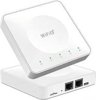 Tragbarer WiFi 6 4G maršrutizatorius Dualband Hotspot Unterstützt 32 Geräte Type-C WPA3 EU-SIM kompatibel Integrierte Antennen für Homeoffice Camping
