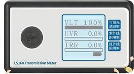 Transmisijos matuoklis, 160 Automobilinis saulės plėvelės testeris 160A Fenster Transmisijos matuoklis Messen VLT UV Blockierung Rate IR Ablehnung (LS160)