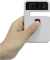 Transmittance Tester UV, VL, IR Messgerät für Solarfolie, optische Brille, Autofenster - 365nm/530nm/1400nm, tragiškas dizainas