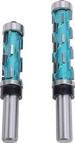 Trim Spiral Router Bit mit Doppel lager 1/2in Schaft 3/4in Schnitt durchmesser für Möbel Verarbeitung Handarbeit Schnitzen, um Finish Multifunktion ales Karbid Material zu