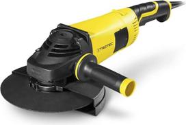 TROTEC kampinis šlifuoklis "Pags 10 - 230" (2 000 W) su dėklu ir pjovimo disku 230 mm, 6,5/min, papildoma rankena, kintamas laikiklis, 3 padėtys