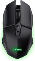 Trust Gaming GXT 110 Felox Wiederaufladbare Kabellose Gaming-Maus, 80 Stunden Akkulaufzeit, 800-4800 DPI, LED-Beleuchtung, 6 Tasten, Wireless Mouse für PC, Laptop, Computer, Windows - Schwarz