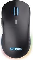 Trust Gaming GXT 926 Redex II Gaming Maus Kabellos 2.4GHz 65 Stunden Akkulaufzeit, Kailh-Schalter, 10000 DPI, 6 Programmierbare Tasten, Wiederaufladbare Gaming-Maus Laptop Computer - Schwarz