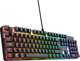 Trust GXT 871 Zora Prancūziškas AZERTY išdėstymas Mechaninė klaviatūra