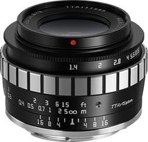 TTARTISAN 23 mm F1.4 plataus kampo fiksuoto židinio nuotolio APS-C objektyvas, skirtas FUJ X fotoaparatams su X-A1 X-A10 X-M1 X-M2 X-H1 X-T1 X-T10 X-T2 X-T20 X-T3 X-T4 X-T100 X-T30 X-PR01 XS10 ir kitiems (sidabrinės spalvos)