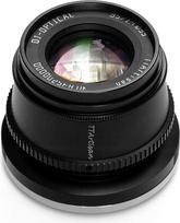 TTArtisan 35 mm F1.4 objektyvas APS-C MF fotoaparato objektyvas, skirtas "Sony E-Mount" fotoaparatams A5000 A5100 A6100 A6100 A6300 A6400 A6500 A6600 NEX A7 A7I A7R A7R A7RIV A7S A7SI A7SII A9 ir kitiems fotoaparatams su E laikikliu, juodas