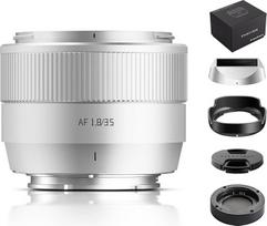 TTARTISAN 35mm F1.8 II for E-mount Silver, AF 35mm f/1.8 APS-C objektyvas (E, sidabrinis)