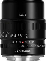 TTArtisan 40 mm F2.8 APS-C makroobjektyvas vabzdžiams, juvelyriniams dirbiniams, portretams, natiurmortams, suderinamas su "Fuji X-Mount
