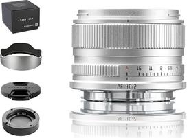 TTARTISAN 40mm f2 Sivler Z laikikliui, AF 40mm f/2 pilno kadro pagrindinis objektyvas, suderinamas su Nikon Z laikikliu (Z, sidabrinis)