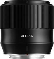 TTARTISAN 56 mm F1.8 automatinio fokusavimo APS-C fotoaparato objektyvas, skirtas "Fuji X" laikikliui Metalinis lengvas fotoaparato objektyvas, palaikantis akių stebėjimą