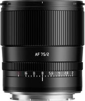 TTARTISAN 75 mm F2 fotoaparato objektyvas, skirtas L-mount, automatinis fokusavimas, pilno kadro portretinis objektyvas
