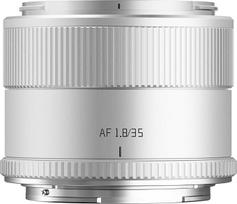 TTartisan AF 35 mm F1.8 II objektyvas Nikon Z, APS-C automatinio fokusavimo Z montavimo objektyvas, suderinamas su beveidrodžiais Nikon Z montavimo fotoaparatais (sidabrinės spalvos)