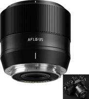 TTArtisan AF 35 mm F1.8 objektyvas su automatiniu fokusavimu, skirtas "Fuji X" fotoaparatams X-A1 X-A10 X-M1 X-T1 X-T10 X-T100 X-PR01 X-PR03 X-E1 X-E2S X-E4 XS10 XS20 ir kitiems (juodas)