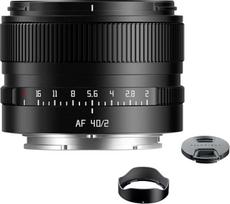 TTArtisan AF 40mm F2 pilno kadro objektyvas, skirtas L laikikliui, lengvas automatinio fokusavimo fiksuoto židinio nuotolio objektyvas su didele F2.0 diafragma, STM varikliu, kompaktiškas ir greitas gatvės ir kelionių fotografijai