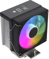 TZMRIT AF400S DGT ARGB procesoriaus aušintuvas su temperatūros ekranu, skirtas "Intel LGA 1700/1200/115X/1851", AMD AM4/AM5 (DIGITAL)