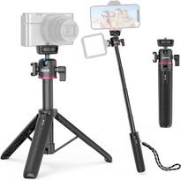 ULANZI MT-73 mini fotoaparato trikojis 54 cm su 1/4 colio varžtu, kelioninis trikojis, kišeninis trikojis, suderinamas su kompaktiškais fotoaparatais