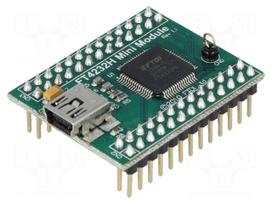 Module: USB | MPSSE x2,UART x4 | USB B mini,pin header | -40÷85°C