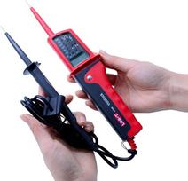 UNI-T UT15C vandeniui atsparus skaitmeninis įtampos matuoklis 24V ~ 690V AC/DC įtampos testeris LCD ekranas Automatinis diapazonas Fazės apsisukimo įtampos testeris