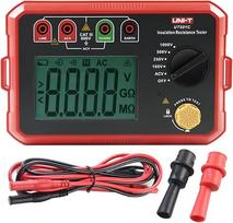 UNI-T UT501C izoliacijos varžos matuoklis 1000V 5GΩ izoliacijos varžos testeris, skaitmeninis megohmetras izoliacijos matuoklis izoliacijos testeris automatinis diapazonas su foniniu apšvietimu