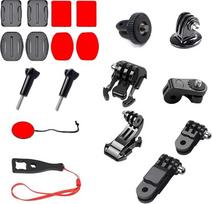 Universalus veiksmo kamerų priedų šalmo pagrindo lipnus trikojo adapterio tvirtinimo rinkinys, skirtas daugumai veiksmo kamerų, "GoPro Hero", "Insta360 X5/X4/X3", "DJI OSMO Action", "Akaso Apeman Sports Camera