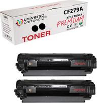 Universocartuccia® Toneris suderinamas su HP CF279 79 A LaserJet Pro M12, M12, M12 W MFP M26 A MFP M26NW 1 000 puslapių/juodas, juodas