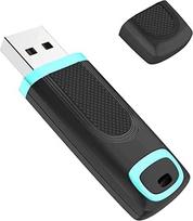 USB atmintinė 256GB 3.0, "Vansuny" USB atmintinė 3.0 256GB, 256GB atmintinė su LED lemputėmis, dangteliu ir kilpele, skirta kompiuteriui / staliniam kompiuteriui / nešiojamajam kompiuteriui / žaidimų konsolėms (256GB, žydra)