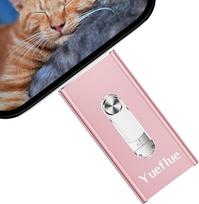 USB atmintinė 256GB, USB atmintinė, skirta telefonui Kann Mehr Speichern Fotos ir vaizdo įrašai. Speicherstick lphone Ohne App Herunterzuladen. 3 in 1 Speicherstick für Handy mit i0S/Pad/Android/PC.