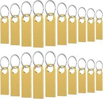 USB atmintinė 32GB, 20 vnt., auksinė, didelės spartos USB atmintinė, skirta duomenims kopijuoti iš kompiuterio ar kito įrenginio