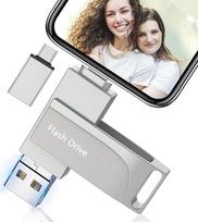 USB atmintinė 512GB telefonui, "Levida Memory Stick", "Photo Stick", išorinė atmintis 4 in 1, "Photo Stick 3.0", "Flash" atmintinė mobiliajam telefonui, "iOS", "Android", planšetiniam kompiuteriui, nešiojamajam kompiuteriui, asmeniniam kompiuteriui (mobi