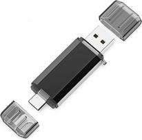 USB C atminties kortelė USB C Flash Drive 128GB USB atmintinė Didelės spartos USB 3.0 diskas C tipo dvigubas OTG rašiklių diskas televizoriui, automobiliui, išmaniajam telefonui, kompiuteriui, nešiojamajam kompiuteriui, "Chromebook", "MacBook Pro