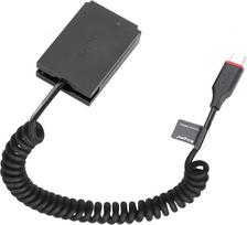 USB fotoaparato maitinimo šaltinis dekoduota "Canon" baterija su C tipo spyruoklinio maitinimo adapterio kabeliu, skirta "Canon" fotoaparatams (LPE12)