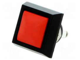 Switch: vandal resistant | Pos: 2 | SPST-NO | 2A/36VDC | IP65 | OFF-(ON)