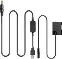 USB kabelis + EP5A EP-5A EN-EL14 baterijos manekenas, skirtas Nikon P7800 P7100 D5500 D5200 D5100 D5300 D5600 D3200 D3100 D3300