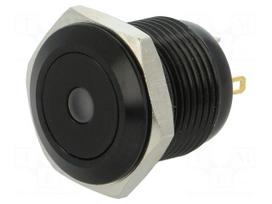 Switch: vandal resistant | Pos: 2 | SPST-NO | 2A/36VDC | IP65 | OFF-(ON)