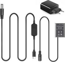 USB Type-C PD adapterio laidas PS-BLS5 baterijos adapterio rinkinys, skirtas Olympus OM-D E-M10 E-M10 Mark II III E-PL7 E-PL5