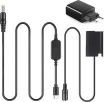 USB-C adapteris DMW-AC8 Maitinimo kabelis DMW-DCC17 Dirbtinė baterijos jungtis PD adapterio rinkinys, skirtas pakeisti DMW-BLK22 bateriją, skirtą Panasonic Lumix S5 GH6 DC-S5 DC-S5K
